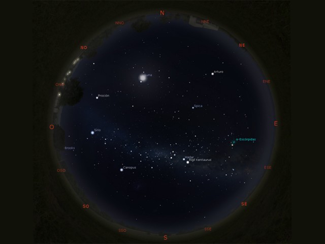 Observatorio Astronómico: qué se puede ver en el mapa del cielo de mayo
