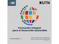 4 de marzo - Día Mundial de la Ingeniería para el Desarrollo Sostenible